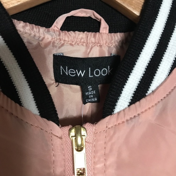 New Look Mauve Bomber Jacket - Picture 3 of 8